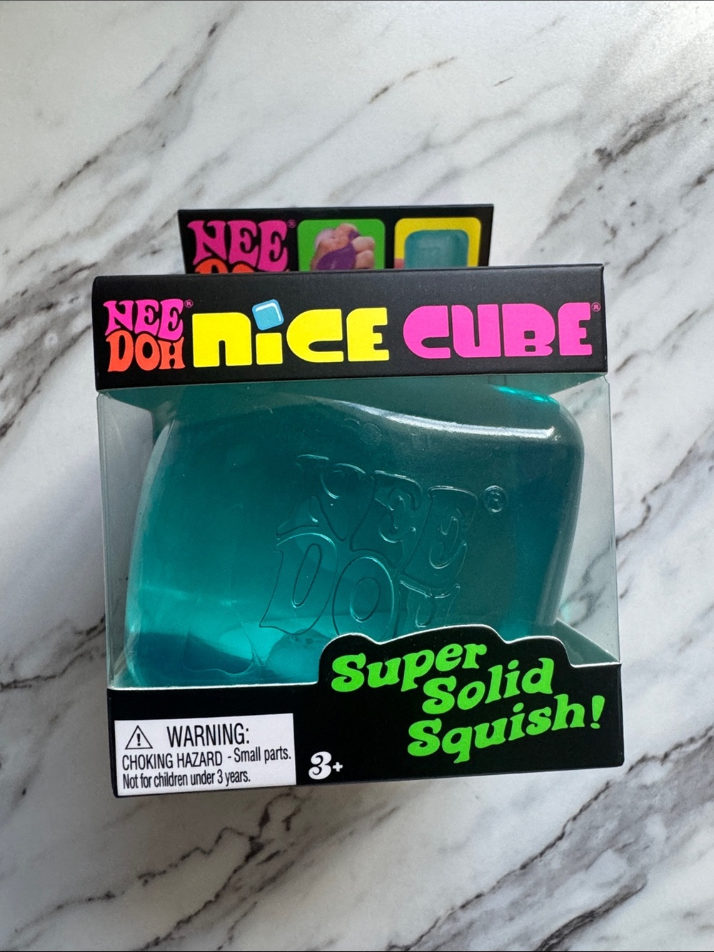 NeeDoh Nice Cube Super Solid Squish